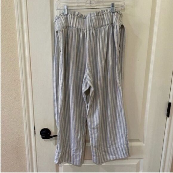 Madewell wide leg linen blend high waisted pants - Picture 7 of 8
